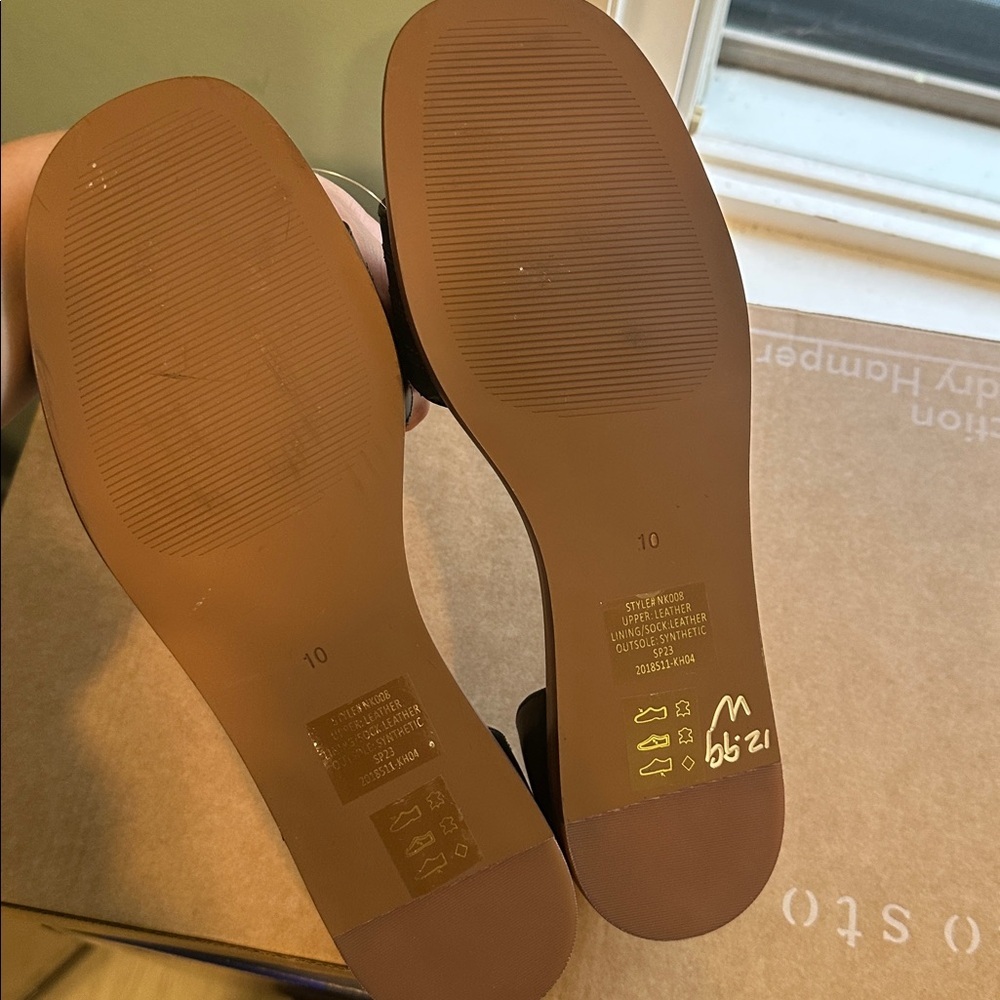 Madewell like new Black Open-Toe Sandals - Picture 5 of 5